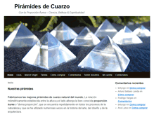 Tablet Screenshot of piramidecuarzo.com